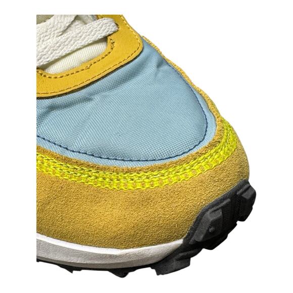 Nike Waffle Debut Unisex Shoes 10 Boarder Blue Mystic Navy Yellow White Active - Picture 11 of 12